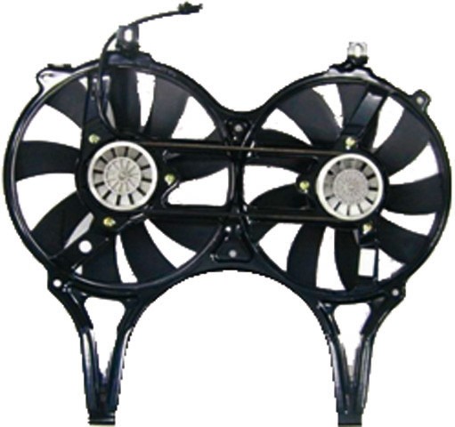 Radiator FAN COMPLEET W 210 95-02 303mm DetaIls ZIE 11.01