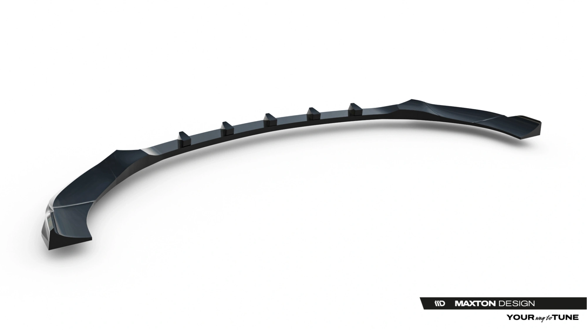Diffuser Mercedes-AMG E53 Sedan / Estate W214 Maxton Glans Zwart