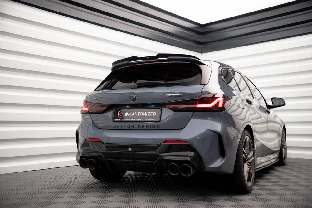 Spoiler V.2 BMW M135i F40 Maxton Glans Zwart