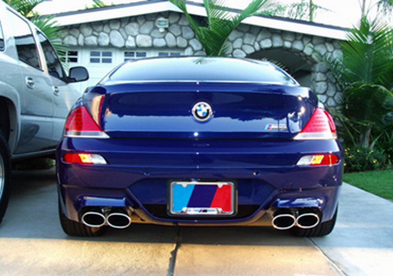 Rear Muffler BMW M 6 Series Convertible Exhaust Systems