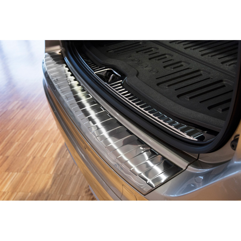 RVS Achterbumperprotector  Volvo XC60 2013-2016 'Ribs'