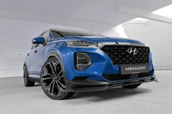 Voorspoiler Hyundai Santa Fe (Type TM) – CSR Automotive Bekerspoilerlip Glanzend Zwart