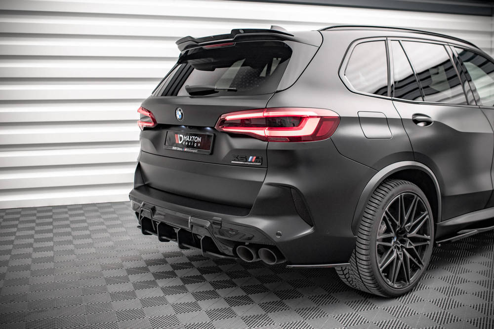 Zijdiffusers BMW X5M F95 Maxton Glans Zwart