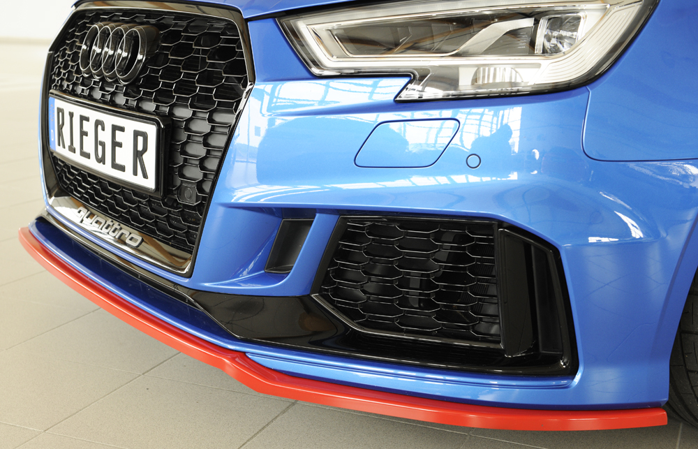 Voorspoiler Audi RS3 8V Rieger