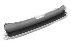 Bumperbeschermer Volkswagen T6/T6.1 (Mat Zwart)