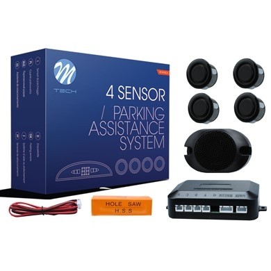 Parkeer Sensoren Buzzer CP17 zwart M-Tech