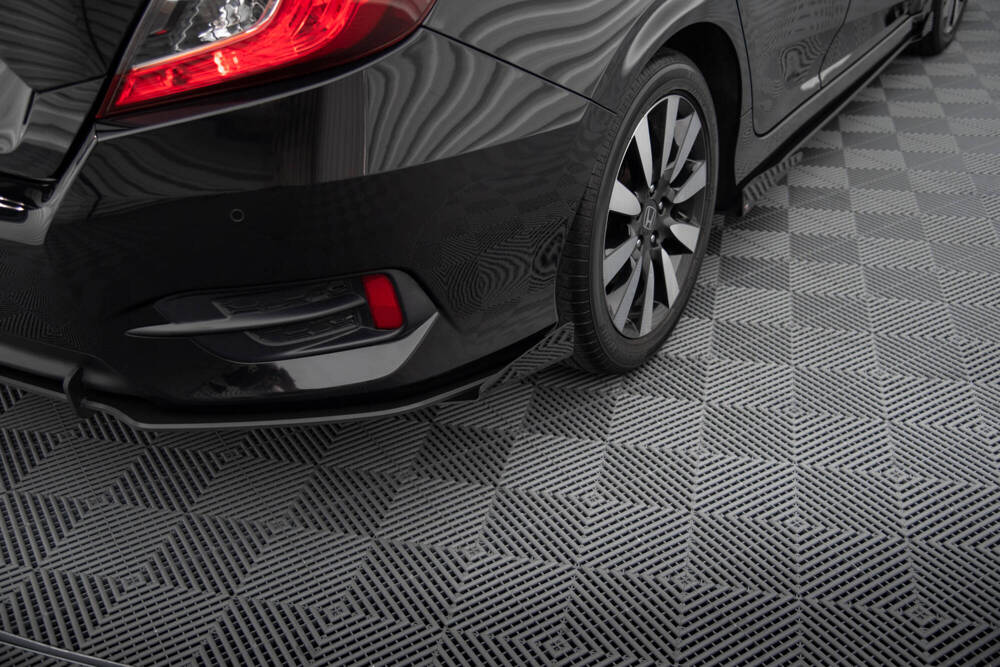 Diffuser met Canards Street Pro Honda Civic Maxton