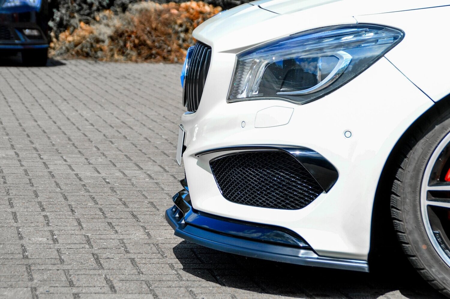 Voorspoilerlip ABS Mercedes CLA AMG-Line C117 ABE