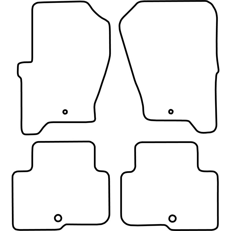 Automatten Velours  Landrover Discovery IV 2008-2016