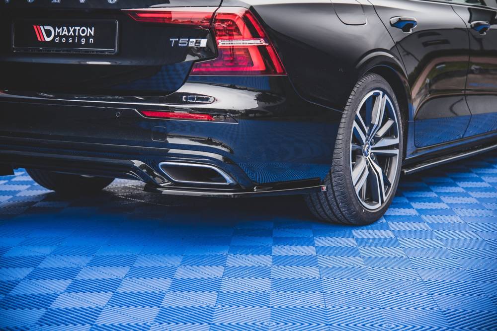 Zijdiffusers Volvo S60/V60 R-Design Mk3 Glans zwart