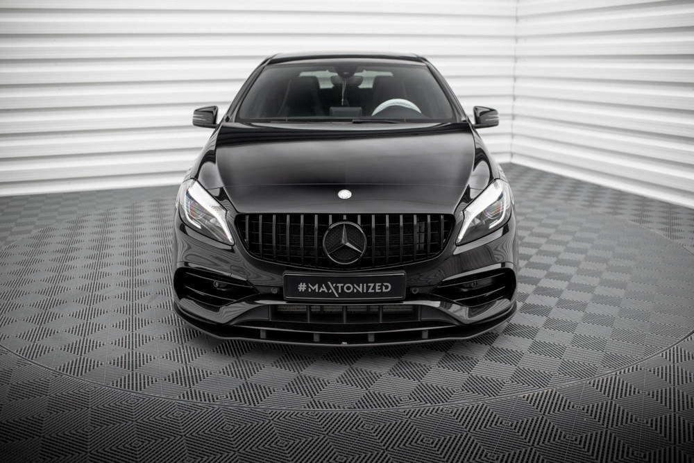Voorspoiler Street Pro Mercedes A Klasse AMG Line W176 FL Maxton