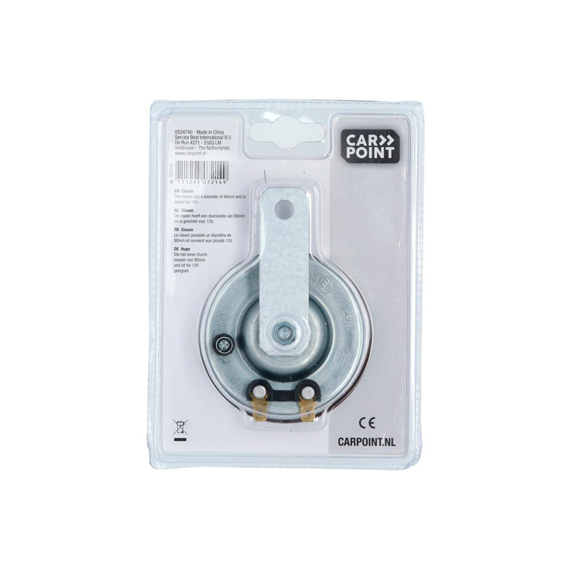 Carpoint Claxon 12V 102dB ø90mm