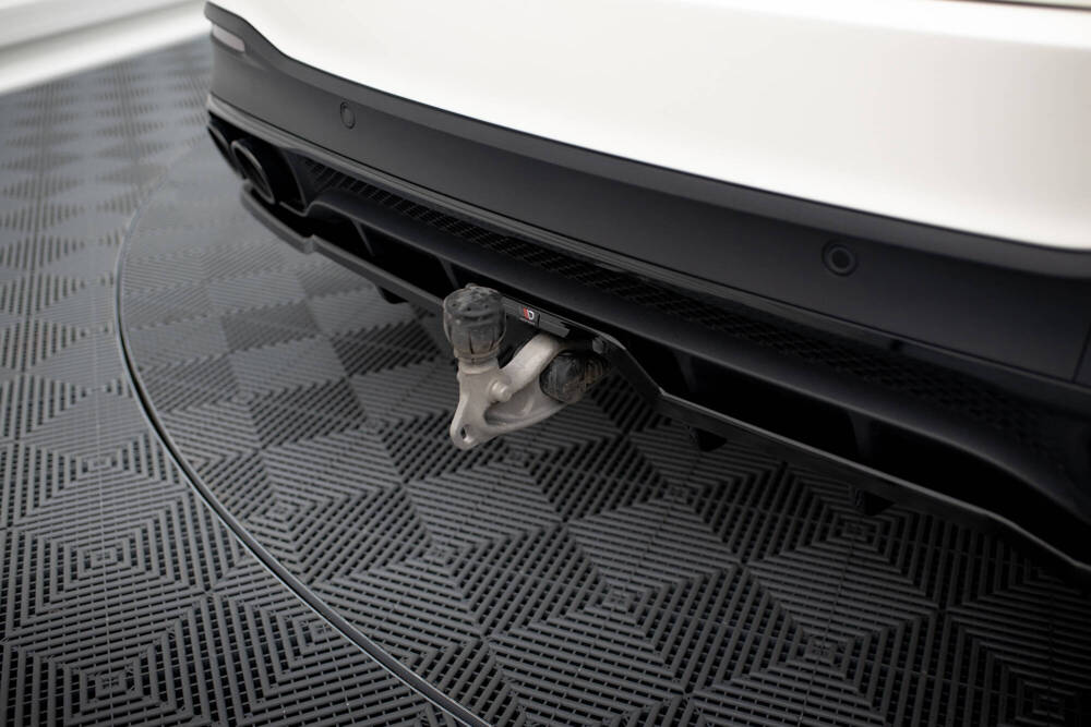 Diffuser Mercedes GLE 53 AMG SUV W167 Maxton Glans Zwart