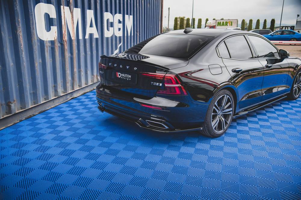Diffuser Volvo S60/V60 R-Design Mk3 Glans zwart