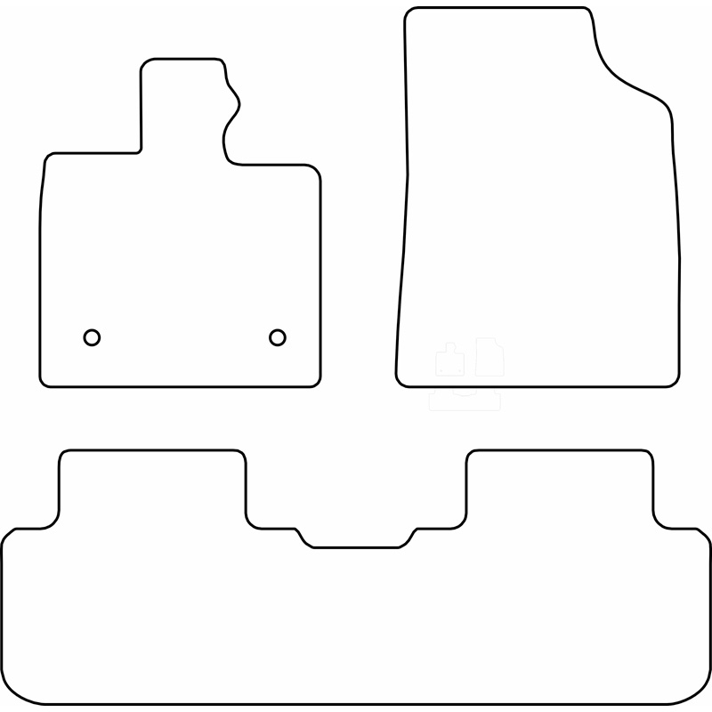 Automatten Velours  BYD SEAL U DM-i Hybrid 2024- excl. EV