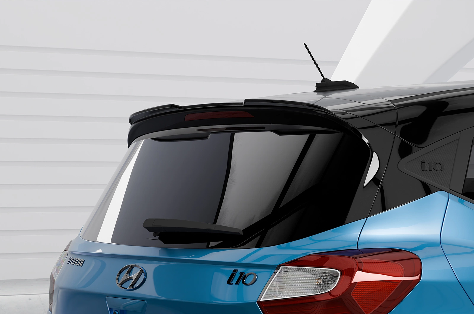 Achterspoiler Hyundai i10 (3e Gen.) Glans Zwart 2019 – CSR Automotive