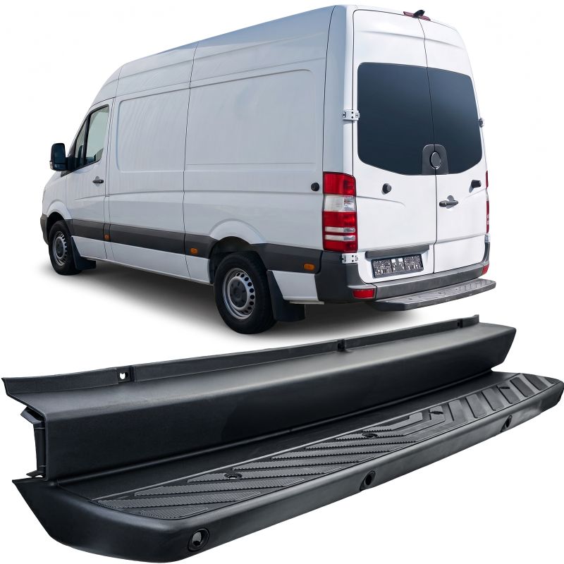 Mercedes Sprinter W906 & VW Crafter Achterbumper met stap (2006–2018) met PDC