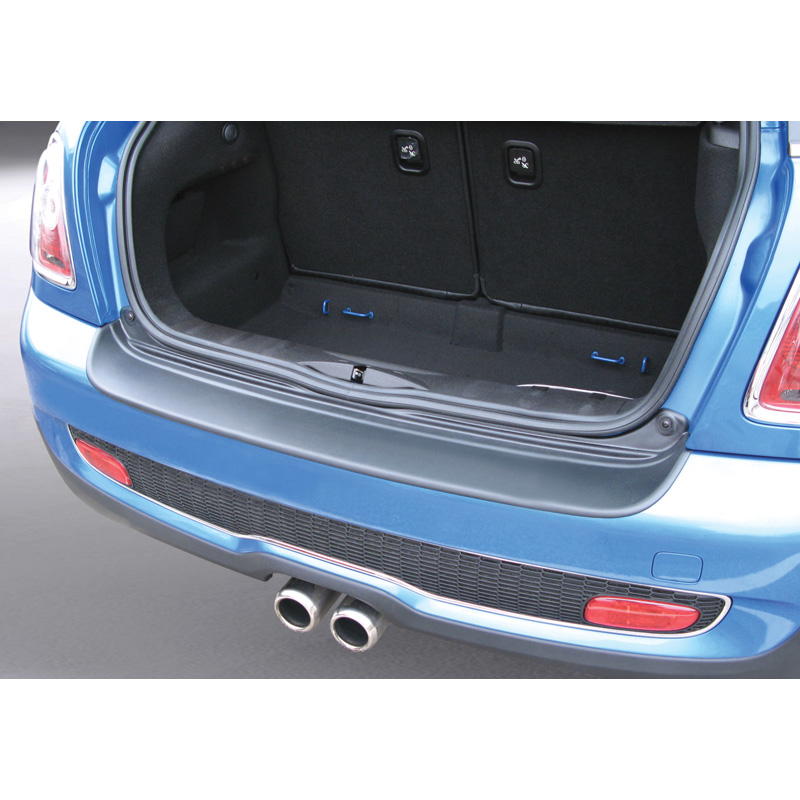 ABS Achterbumper beschermlijst  BMW Mini One/Cooper(incl S & JCW)/Cabrio/Coupé/Roadster 2006- Zwart