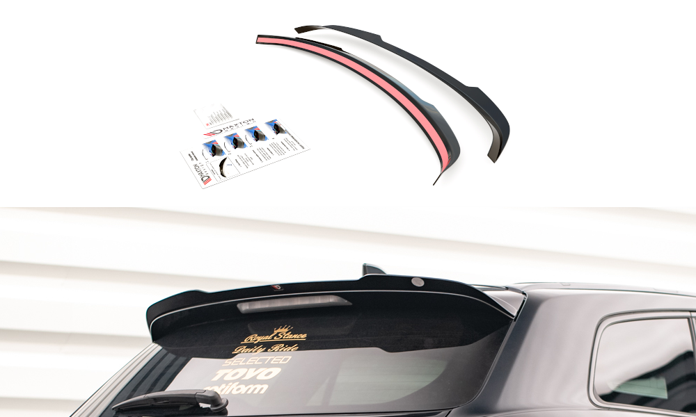 Spoiler toyota avensis MK3 Facelift glans zwart