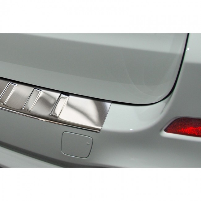 RVS Achterbumperprotector BMW X5 F15 met M-Pakket 2013- 'Ribs'