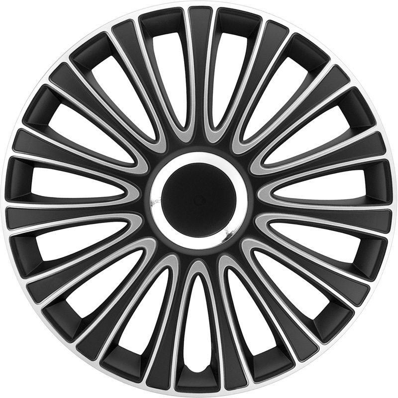 Wieldop set Le Mans 14'' Black/Silver