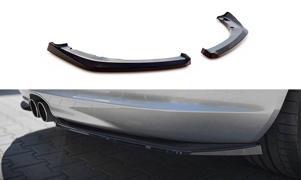 Zijdiffuser Porsche Boxster 987 Maxton Glans Zwart