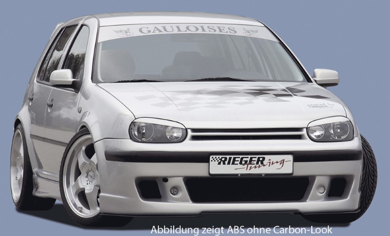 Spoilerzwaard Carbon voor voorbumper inclusief moterkaplijst  VW