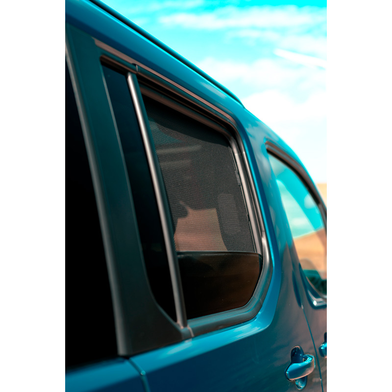 Set Car Shades  Citroen Berlingo Multispace 2018- (enkel met achterklep met vaste achterruit) (6-delig)