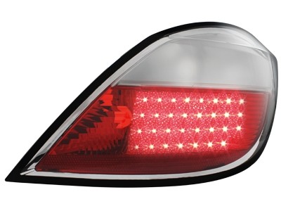 Luces traseras Opel Astra H LED rojo/blanco