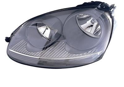 koplamp, Hella, H7+H7, elektr verstelb, chroom huis, rechts VW G