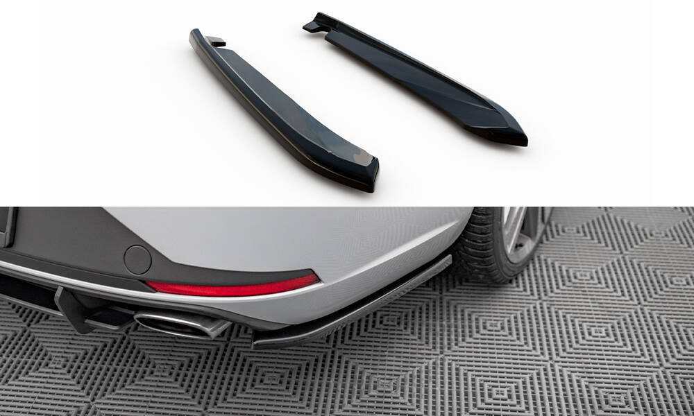 Zijdiffuser V.1 Seat Leon Cupra ST 5F Maxton Glans Zwart