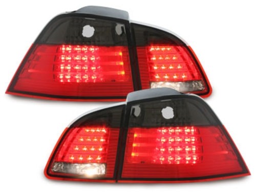 Taillights LED BMW E61 Touring red/smoke
