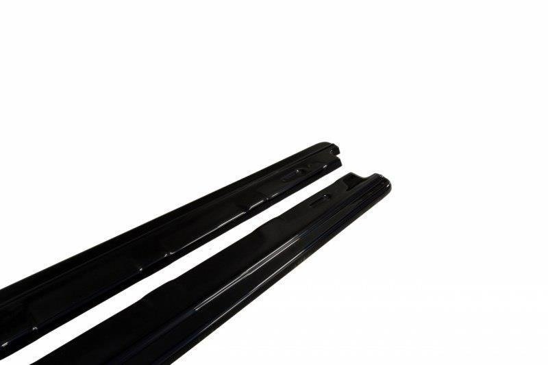 Zijskirts Audi R8 MK2 15-19 Maxton Glans Zwart