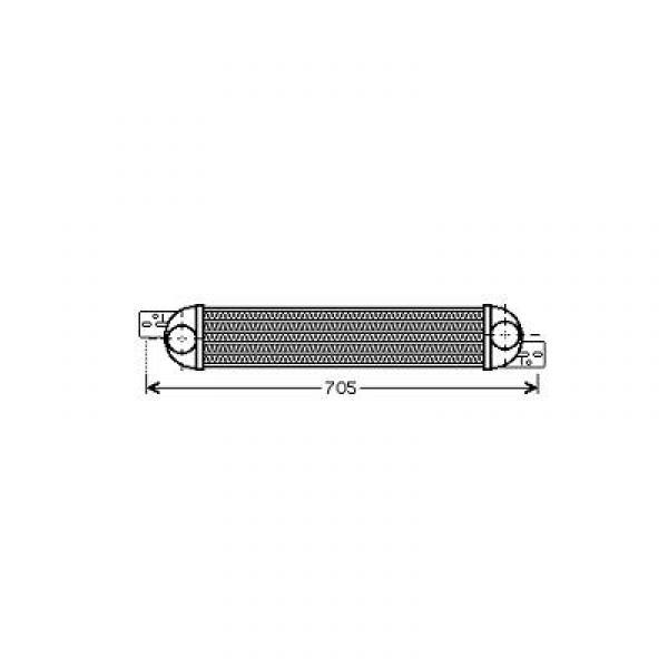 Intercooler MERIVA 03-10 ALLEEN voor 1.7CDTI