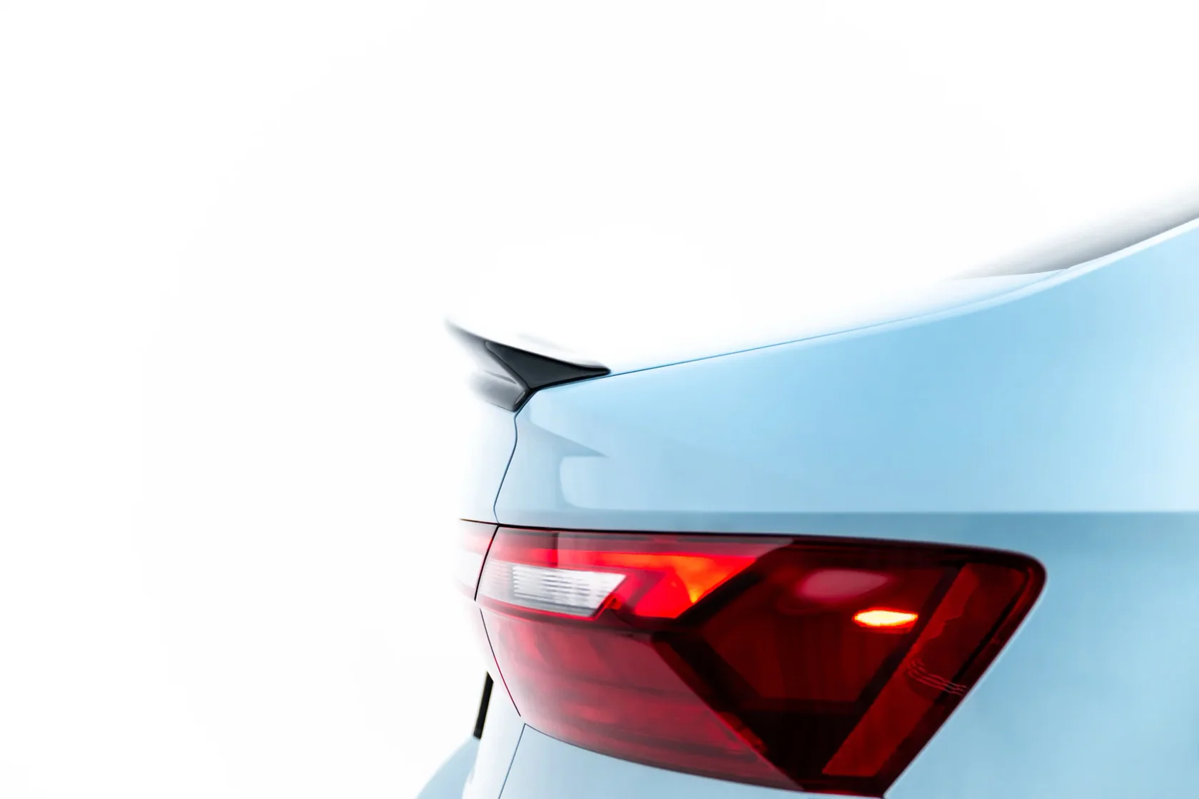 Spoiler Cap 3D Volkswagen Jetta GLI MK7 Facelift 2 Maxton Glans Zwart