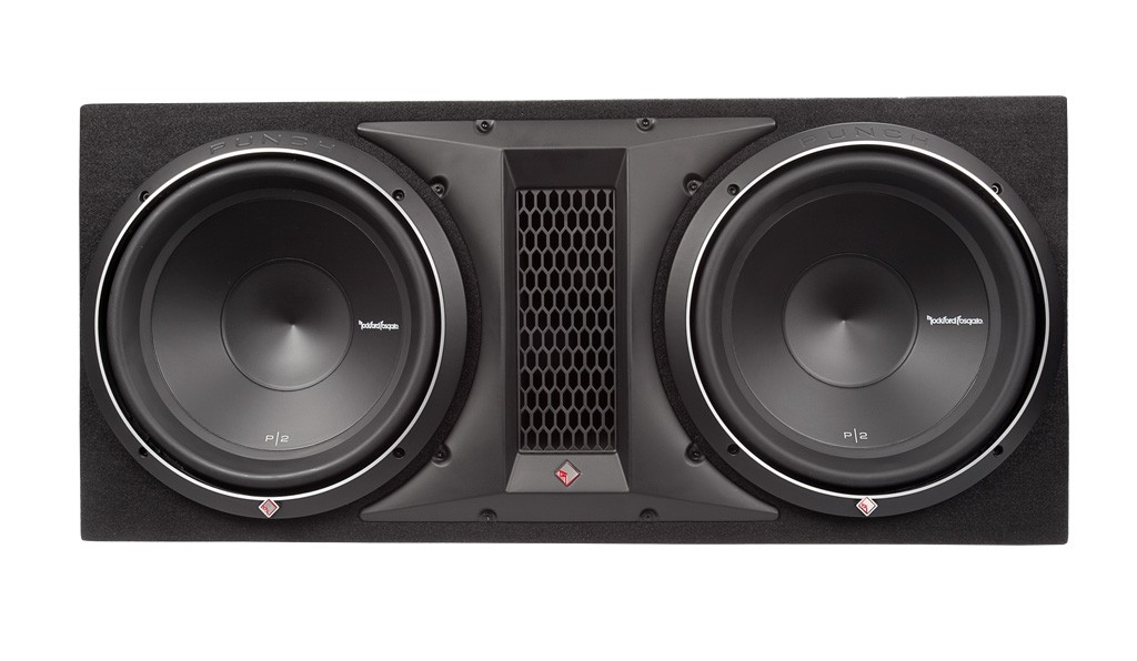 Rockford Fosgate Punch Subwoofer in kist P2-2X12