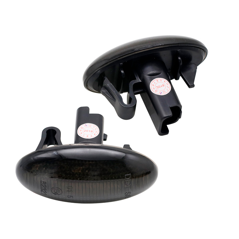 Set LED Zijknipperlichten  Toyota Aygo 2005-2014 & 2014- / Proace 2013- - Rookgrijs- incl. Dynamic Running Light