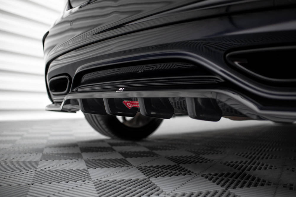 Diffuser Mercedes A Klasse AMG Line W176 FL Maxton Glans Zwart