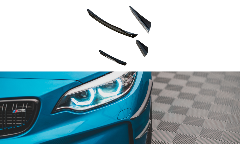 Canards BMW M2 F87 Maxton