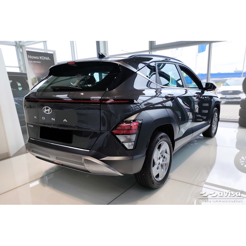 RVS Achterbumperprotector  Hyundai Kona II (SX2) excl. N-Line 2023-