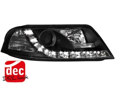 Faros VW Passat 3BG Los ojos del Diablo Dayline negro