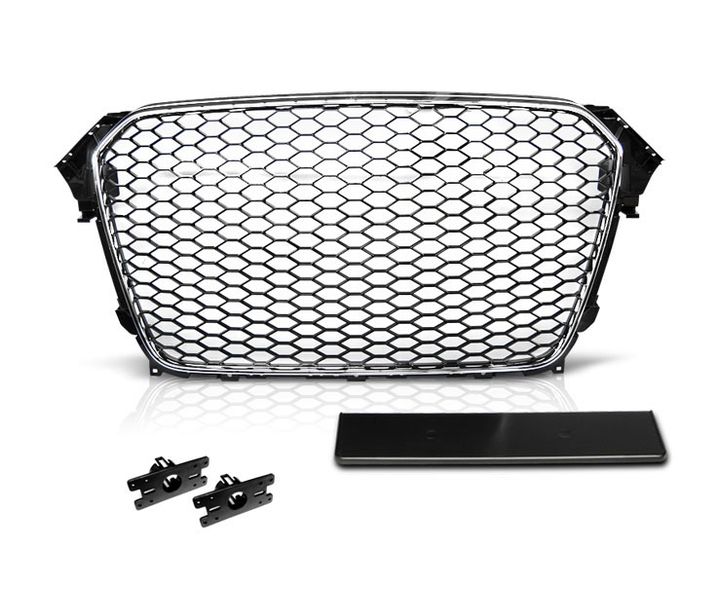 Grille Audi A4 B8 Facelift (2012-2015) RS Design Embleemloos