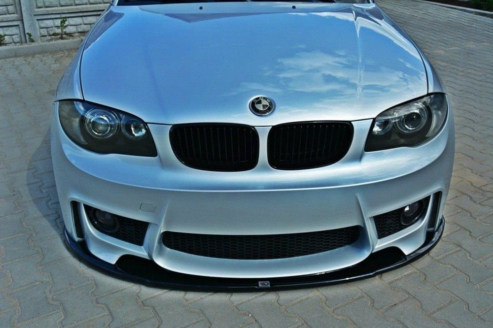Voorspoiler BMW 1-Serie E87 2004-2008 M-Design Gloss Black