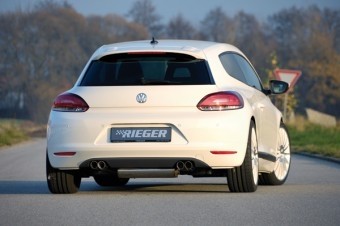 Achterbumperaanzet VW Scirocco III Rieger Tuning