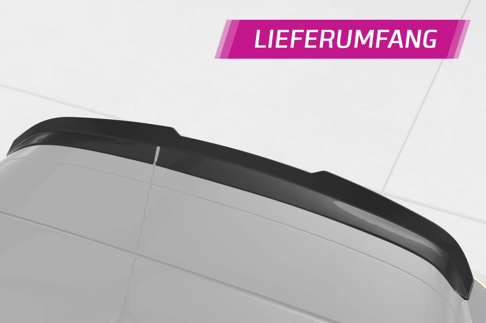 Achterspoiler Opel Corsa F (2019–) Glans Zwart – CSR Automotive