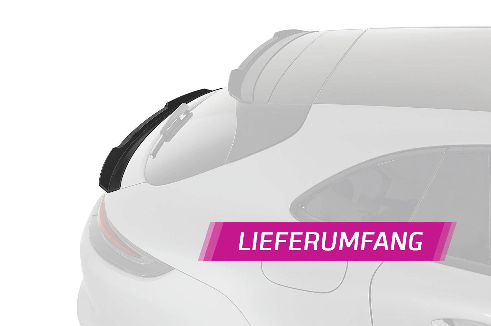 Achterspoiler Porsche Panamera 2 (Typ 971) Sport Turismo Glans Zwart – CSR Automotive