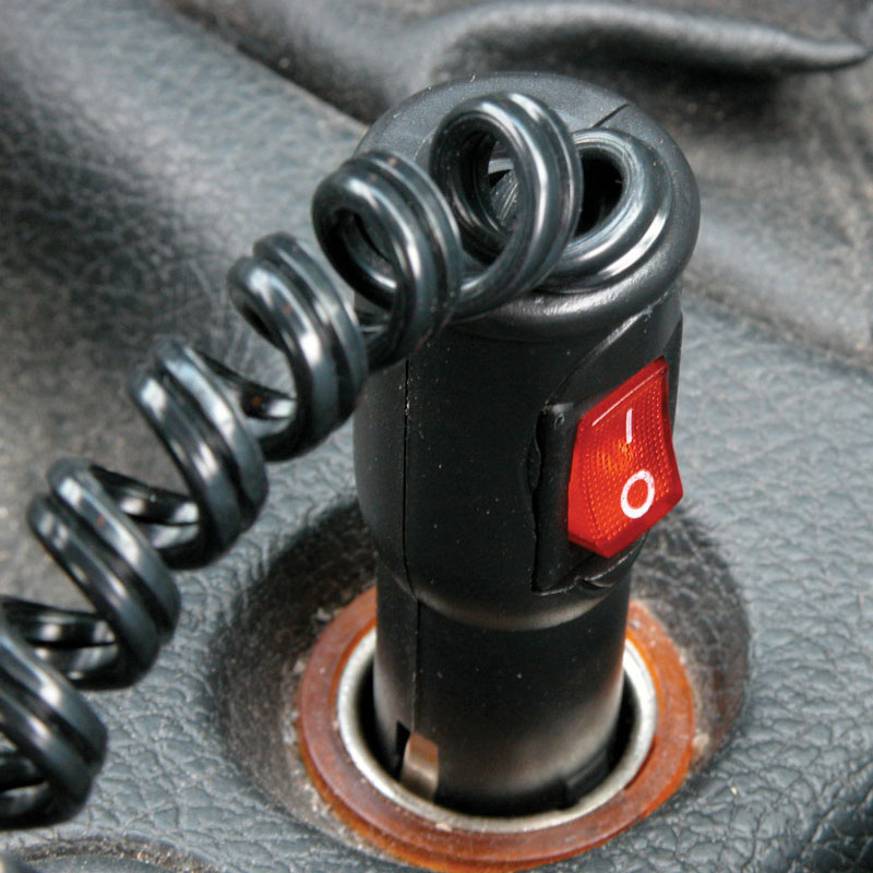 Carpoint Aanstekerplug met Aan/Uit Schakelaar 12/24V 8A