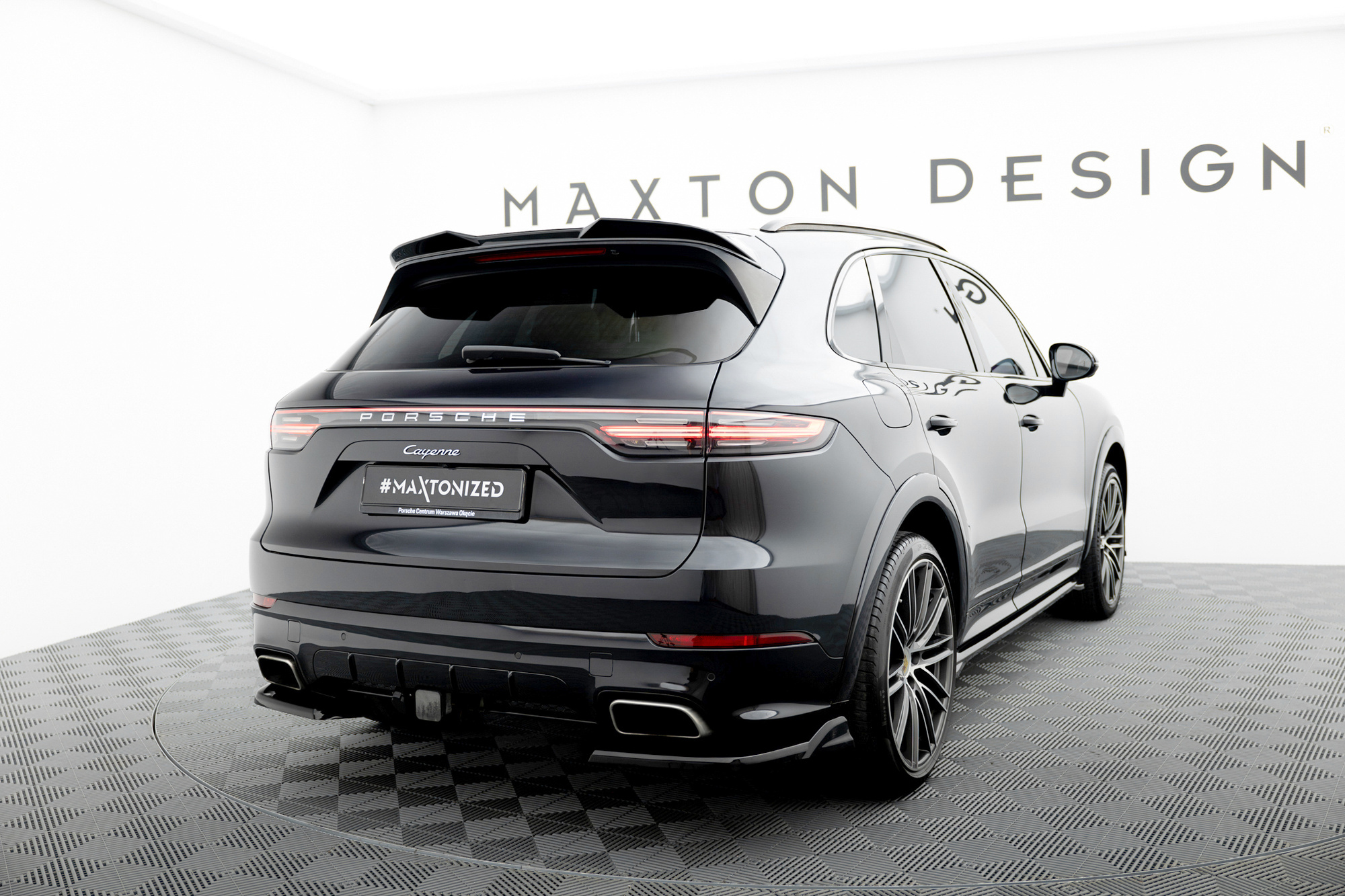 Spoiler Porsche Cayenne Sport Design MK3 Maxton