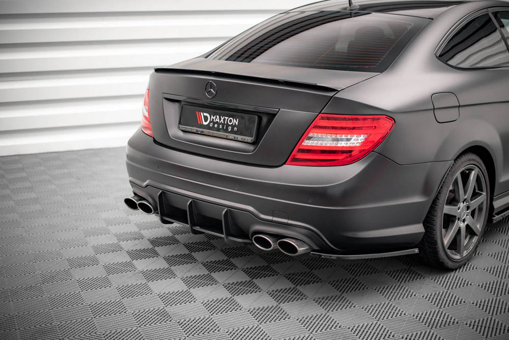 Diffuser Street Pro Mercedes C Klasse Coupe AMG Pakket W204 Maxton