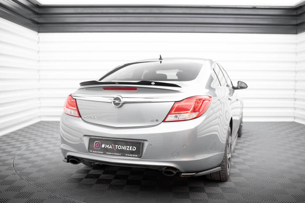 Spoiler Opel Insignia OPC Line Glans Zwart